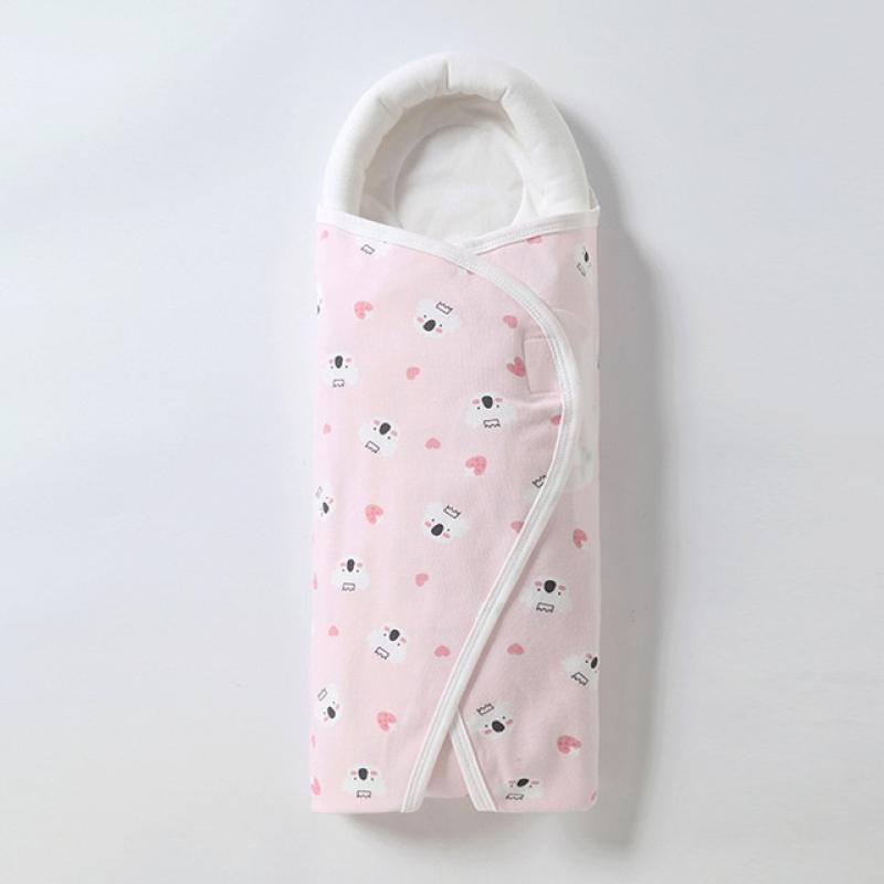 Newborn Baby Sleeping Bag Ultra-Soft Warm Blanket Pure Cotton Cocoon Infant Boys Girls Clothes Nursery Wrap Swaddle Bebe