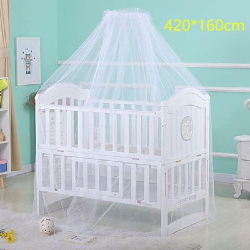 Universal Mosquito Crib Netting Baby Mosquito Net Stand Cradle Bed Mesh Canopy Holder Removable Portable Baby Bed Support Tent