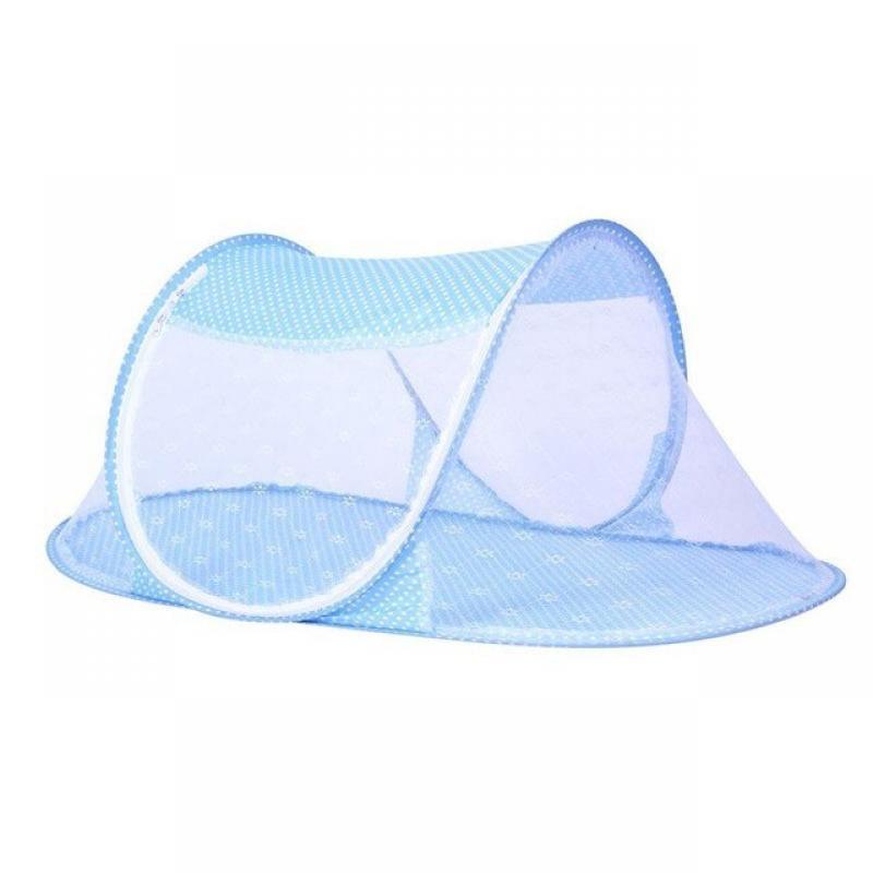 ZK40 Portable Foldable Baby Newborn Sleeping Bed Travel Baby Mosquito Net Travel Tent Baby Zipper Mosquito Net