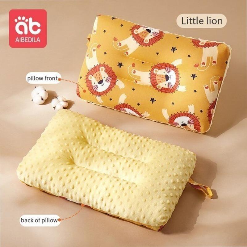 AIBEDILA Pillow for Newborns Baby Pillows Headrest High Elasticity Soft Breathable Items Accessories Bedding Mother Kids AB8082