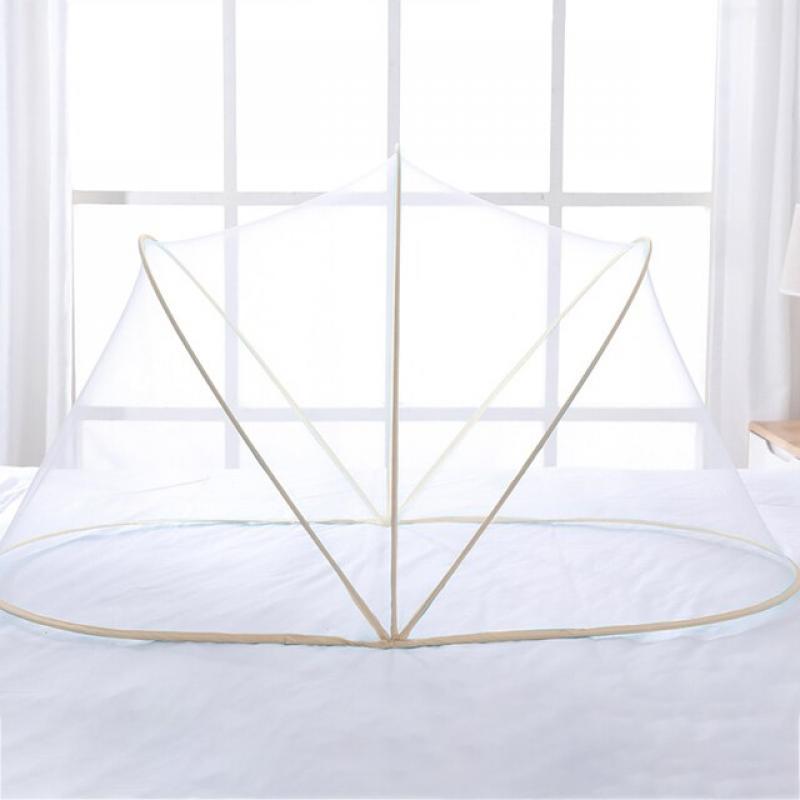 Mosquito Net Holder For Baby Foldable Portable Universal Sun Shade Cover Play Tent Khaki Blue Newborn Sleep Bed Travel Netting