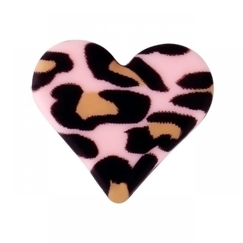 10Pcs Baby Silicone Beads Print Leopard Mouse Bow Heart Star BPA Free Pacifier Chain Accessory Chew Baby Teething Toys Beads