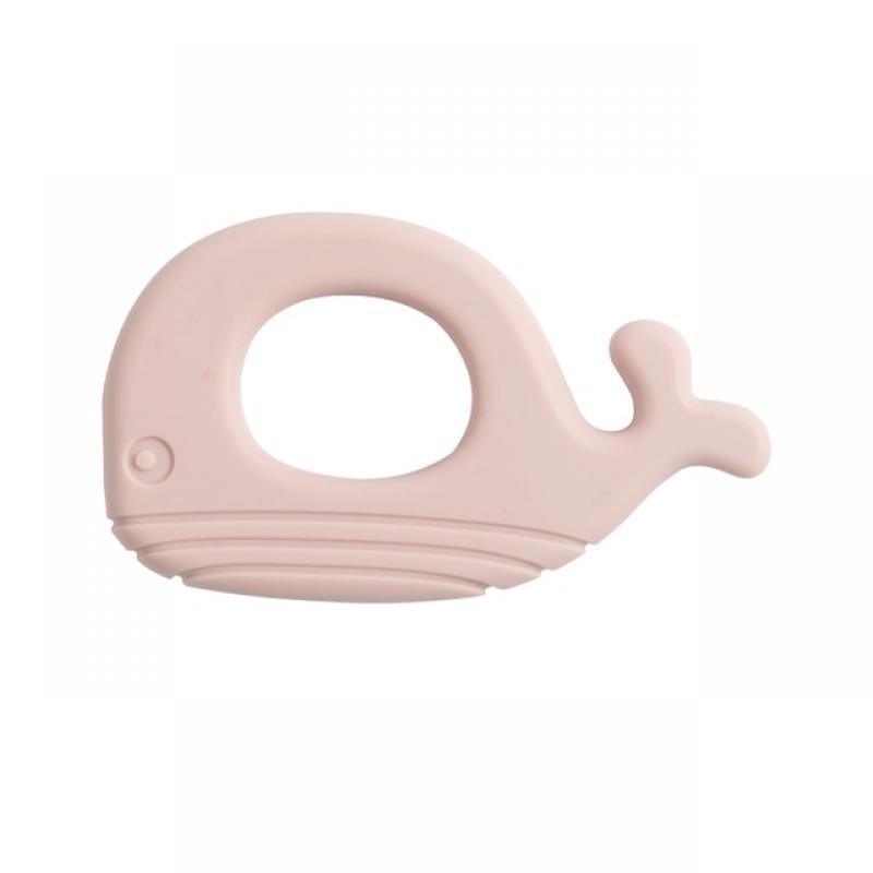 1PC Baby Soft Silicone Teething Ring Molar Toy Whale Shape Teether Toys for Infants Chewing Nursing Newborn Accessories BPA Free