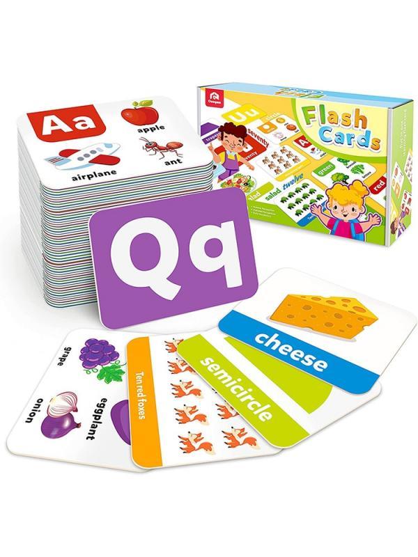 Kids English Learning Daily Routines Emotion English Words Flash Cards Children FlashCard Game For Baby Early Educational Toys