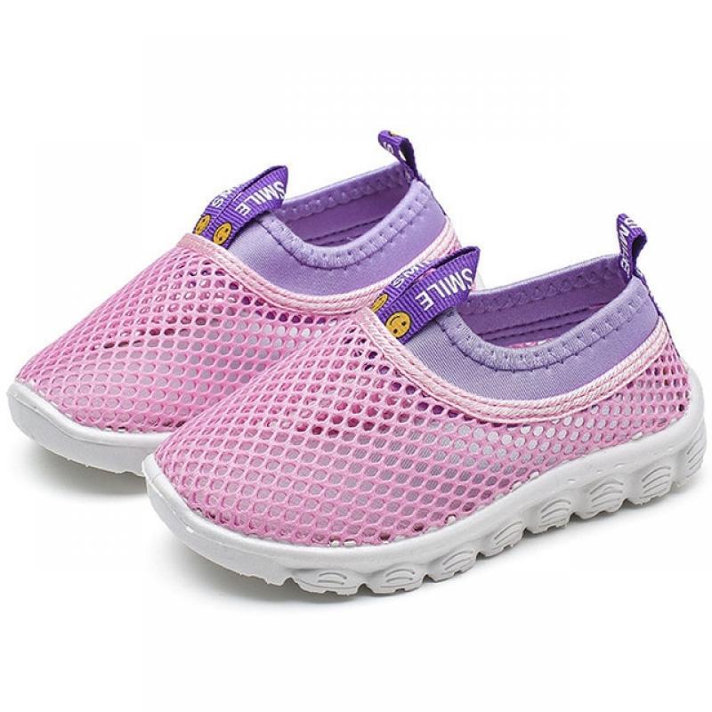 Summer Children's Slip-On Shoes Girls Sneakers Breathable Soft Sole Running Net Shoes Children Sandals Boys Sports Shoes CSH1370