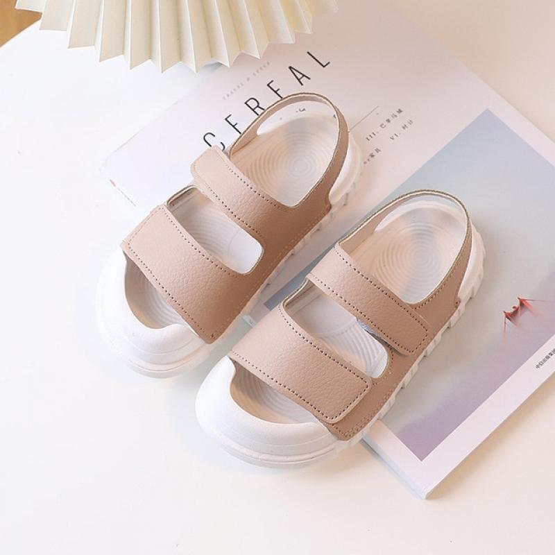 Kids Sandals Children Summer Beach Shoes for Boys Girls Toddlers Little Boy Sandals Fashion 2023 New Toes-covered Anti-kick Soft