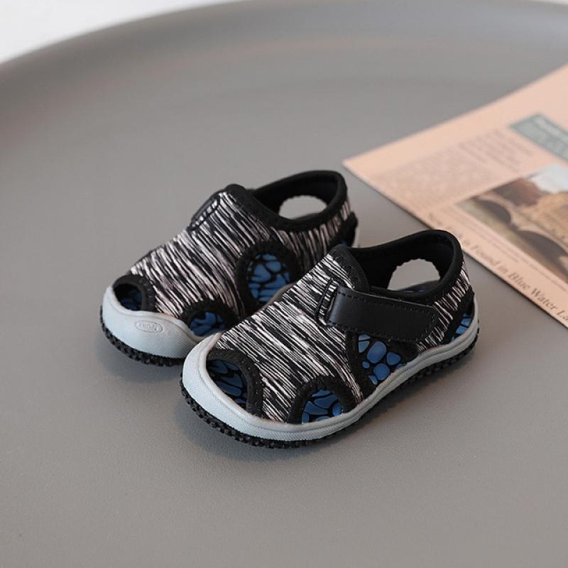 Summer Baby Girls Boys Sandals Children Beach Sandals Soft Bottom Non-slip Infant Shoes Kids Outdoor Anti-collision Shoes