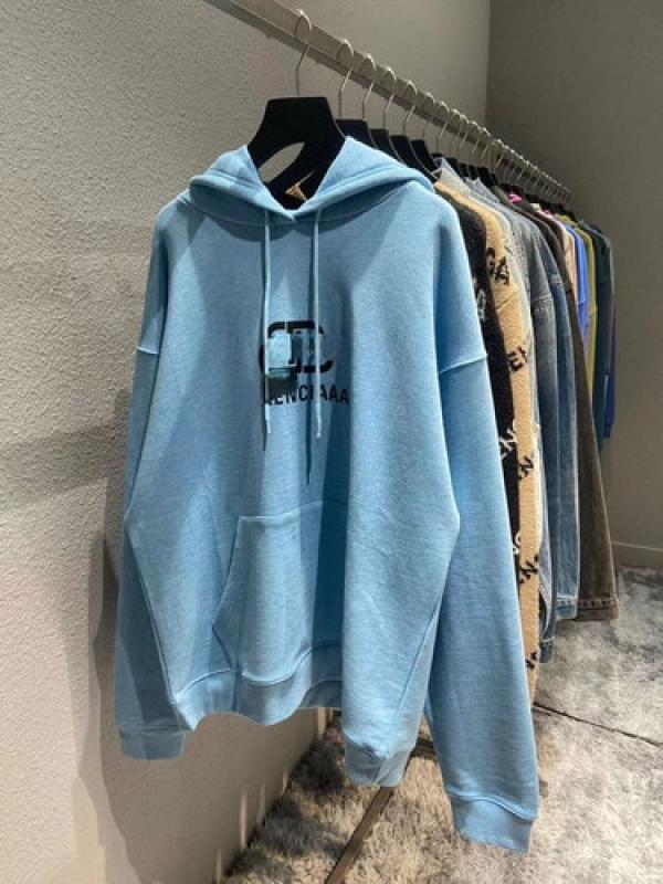 BALE High Street Unisex Men  Brand Sweatshirts 2023 New Arrival Women Printed Crew Neck Oversized Hoodie Free Shipping