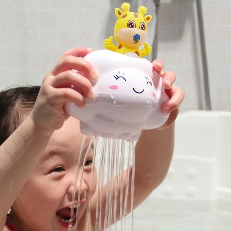 Baby Bathing Accessories Floating Toy Clouds Interactive Shower Toy Funny Gift hot