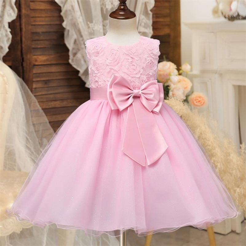 Baby Girls Princess Dress For Kids Sequin Party Costume Toddler Children Birthday Tutu 3 4 5 6 7 8 Year Wedding Elegant Clothes