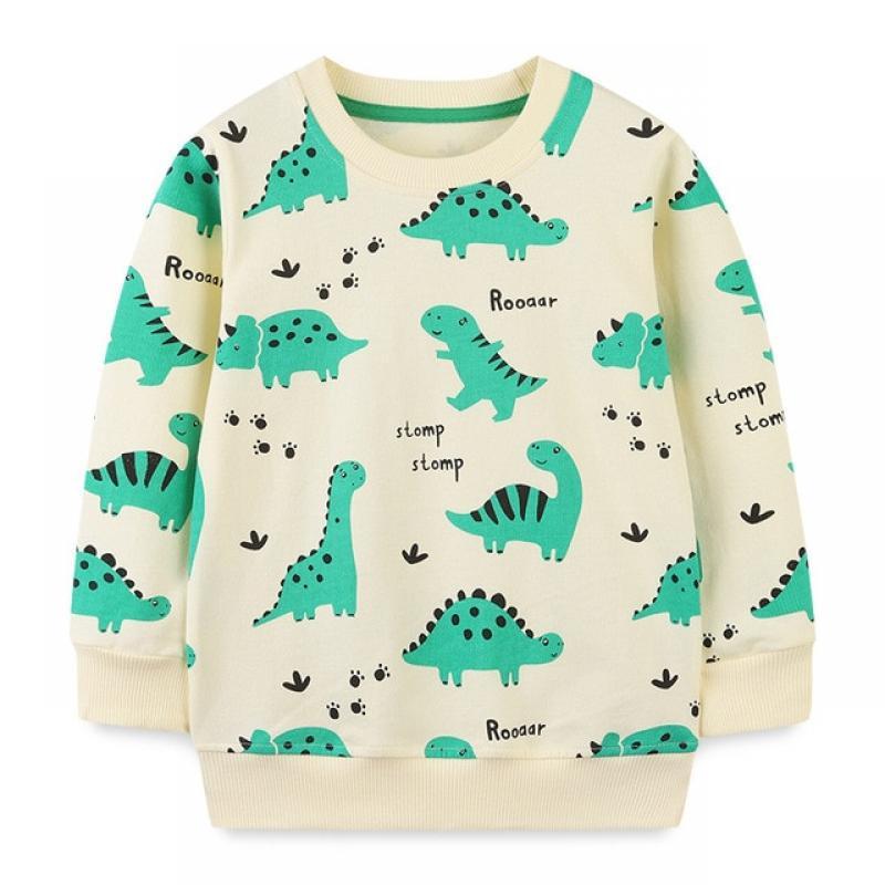 Little maven Baby Boys Clothes Autumn Cotton Tiger Pattern Sweatshirt New Fashion and Comfort Sport wear for Kids 2 to 7 years