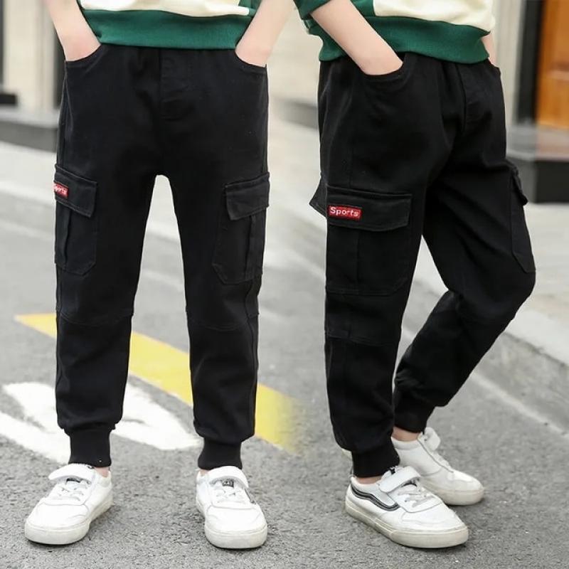 Boys Casual Pants Kids Clothing Children Cargo Pants Kids PantsCotton Boys Long Trousers Boys Clothing Sport Pants  Clothes