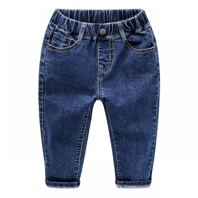 Boys Jeans 2023 Spring Autumn New Fashion Baby all-match Foreign Style Long Pants Children's Casual Pants Trend