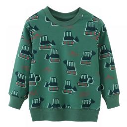 Jumping Meters New Arrival Autumn Boys Girls Sweatshirts Cotton Whale Print Hot Selling Kids Clothes Long Sleeve Sport Shirts