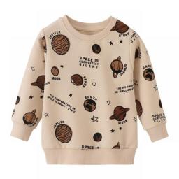 Jumping Meters New Arrival Autumn Spring Animals Boys Girls Baby Sweatshirts Long Sleeve Children's Clothing Kids Sport Shirts