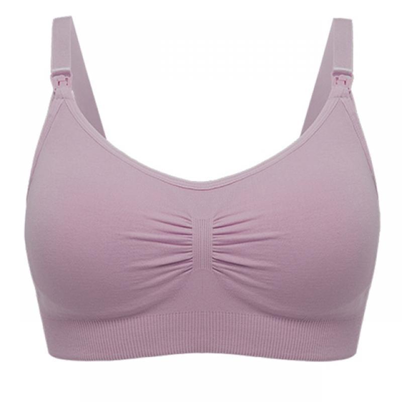 High Quality Plus Size Nursing Bra Breathable Women Breastfeeding Underwear Seamless Maternity Bra Push Up