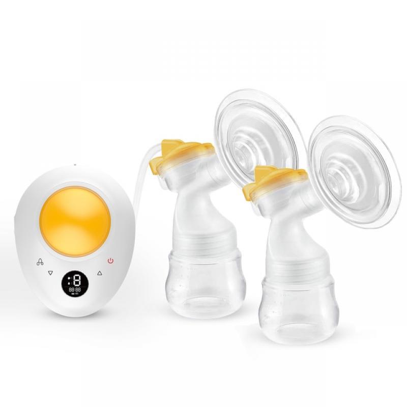 doopser DSP-8001D Double Electric Breast Pump for Breastfeeding Hands Free Breast Pump 3 Modes & 9 Suction Levels Low Noise