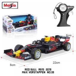 MAISTO RC Car Toy 1/24 Genuine Red Bull Racing F1 Team Formula Car Model Remote Control Toy Max Verstappen2019 RB15 #33