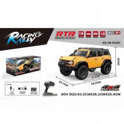 New RC Car Product 1:10 Huangbo R1001 Fierce Horse Full-scale Remote Control Model Simulation High-speed Off-road Climb Toy Car
