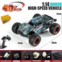 HBX 2105A T10 1:14 75KM/H RC Car 4WD Brushless Remote Control Cars High Speed Drift Monster Truck For Kids Vs Wltoys 144001 Toys