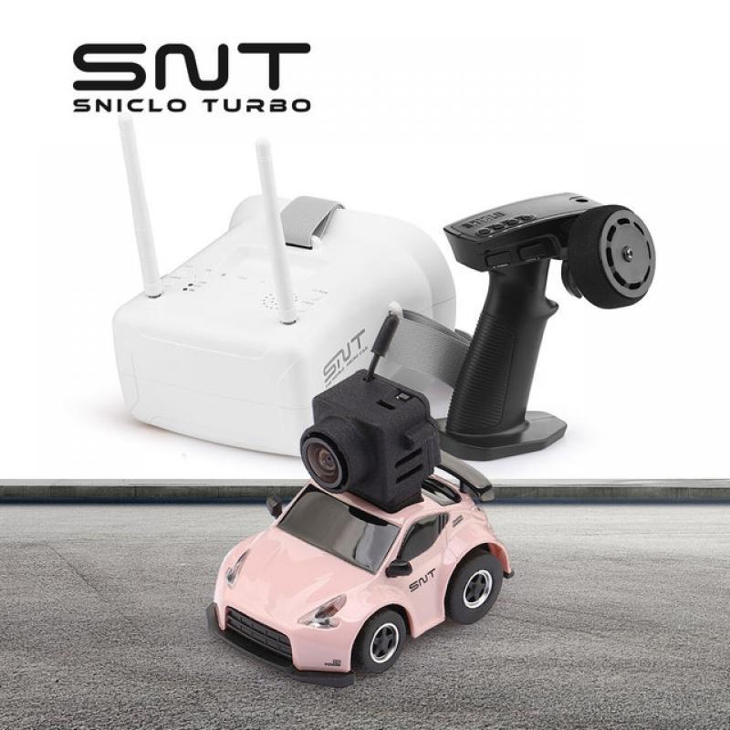 Sniclo Toy1:100 Q25-370Z FPV RC Car RTR Version with Goggles Micro RC Desk Race Table Car Remote Control Car Best Gift