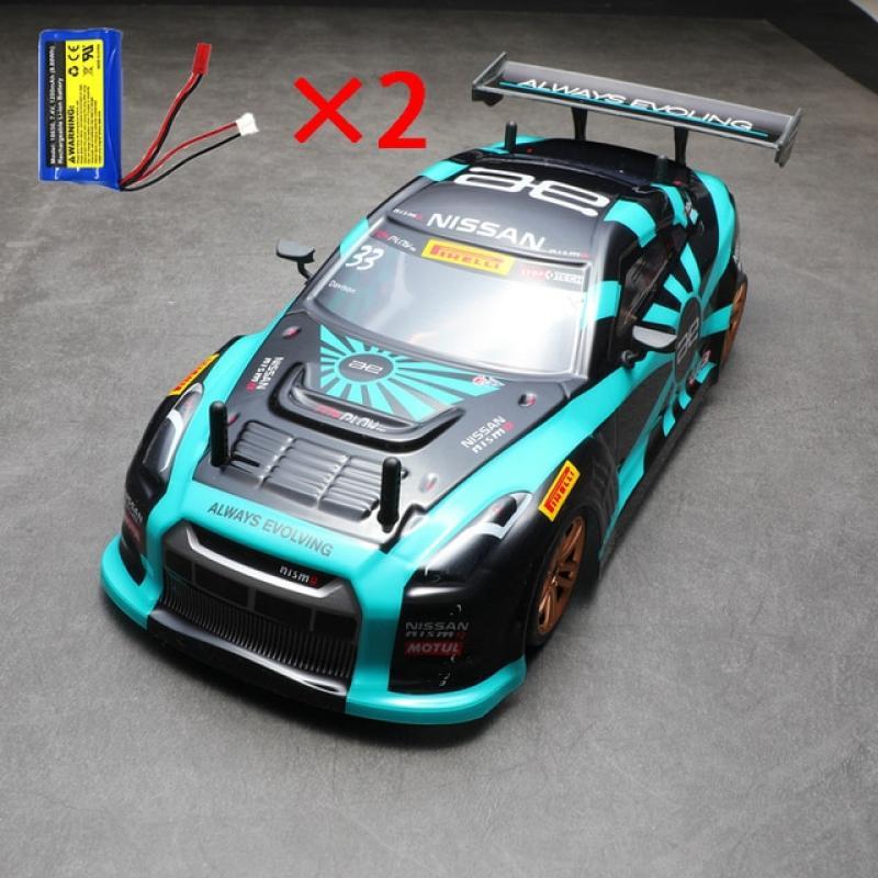 1/18 Four-wheel Drive Toy Car Rc Professional Adult Drift Model Car High-speed Charging Children Remote Control Gtr Racing Car
