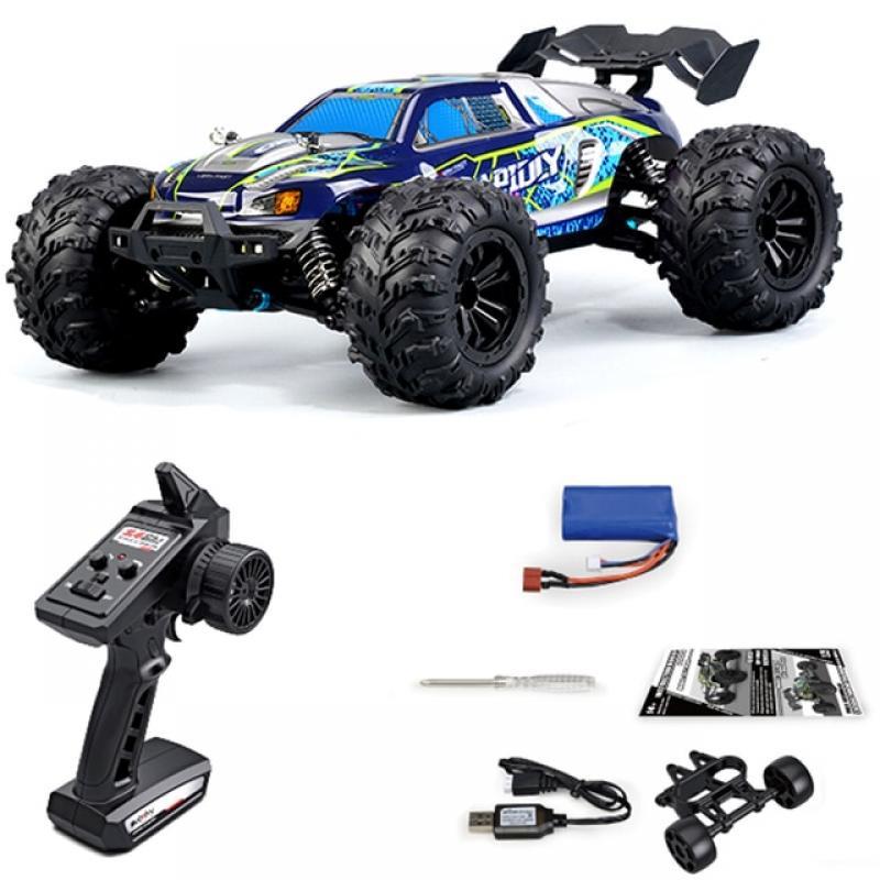 Electric Hobby Toy Car 4 Wheel Drive Full Scale With Head Lights Brushed 50kmh VS 80kmh Brushless High Speed RC Off-Road Truck