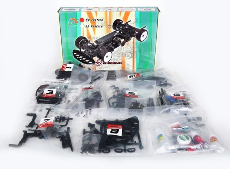 3RACING ADV S64 CERO SPORT 1:10 RC Electric RV KIT Edition Remote Control Racing Frame