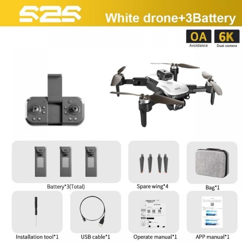 KOHR New S2S Mini Drone 4k Profesional 8K HD Camera Foldable Quadcopter Obstacle Avoidance Aerial Photography Brushless RC Toys