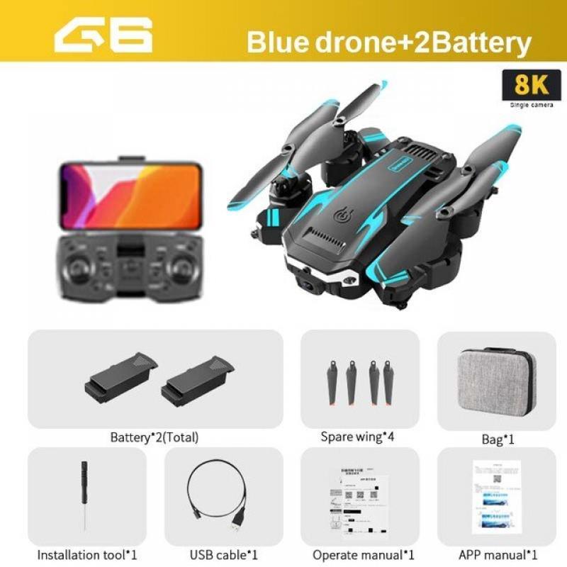 KOHR G6 Drone 8K 5G GPS Q6 Dron Professional HD Aerial Photography Camera Obstacle Avoidance Helicopter RC Quadcopter Toy Gift