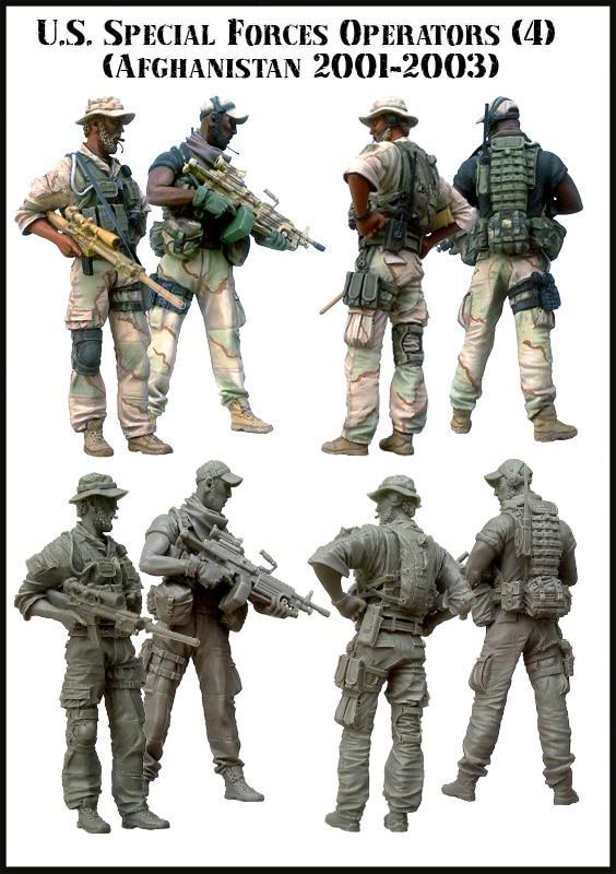 1/35 model kit resin kit      US special forces in Afghanistan