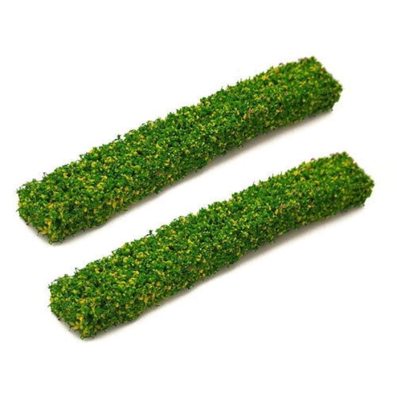 Miniature Shrub Strip Green Belt Model Grass Strip Fence Sand Table Scene Manual DIY Fence