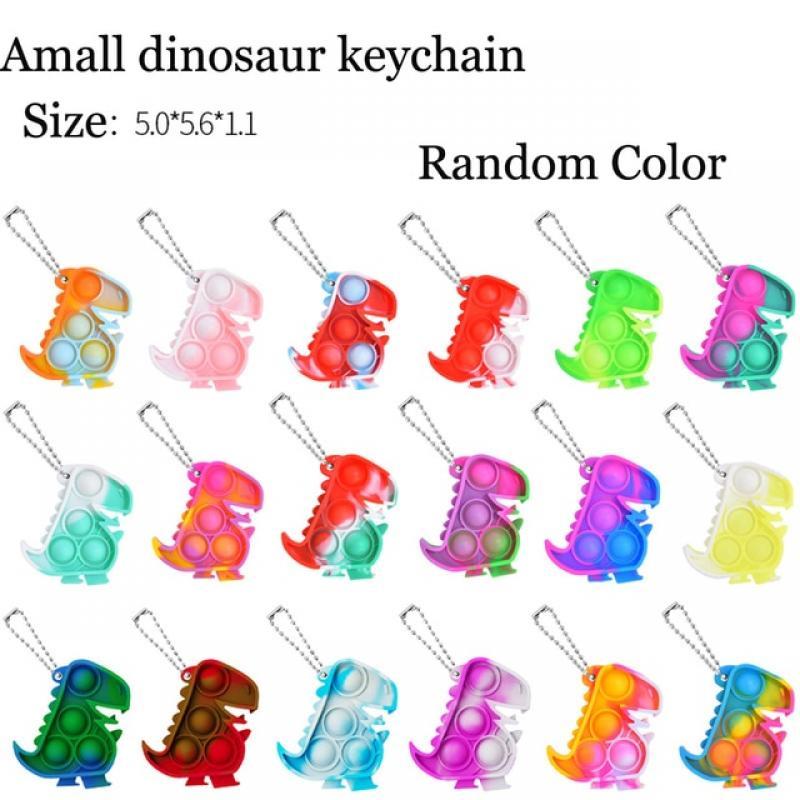 Simple Dimple Popset Finger Sensory Toy keychain Stress Relief Antistress Board Autism Anxiety Finger Toy For Kids