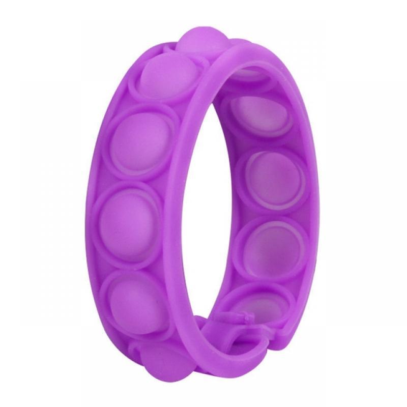 Fun Silicone Bracelet Luminous Bracelet Pop Fidget Toys It Puzzle Decompression Toy Adult Children Sensory Toy Kids Gifts