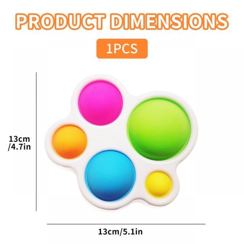 Montessori Exercise Board Rattle Puzzle Baby Toys Colorful Intelligence Early Education Intensive Training Fidget Toys