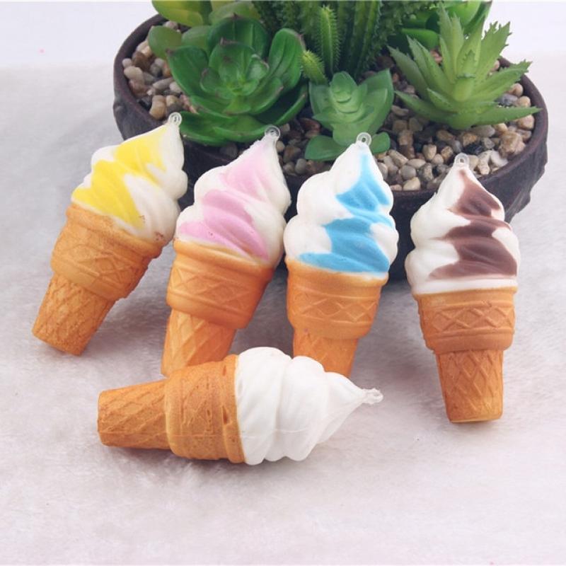 10cm Squeeze Toys Squishy Squishi Antistress Funny Gadgets Simulation Cake Slow Rising Cellphone Straps Bread Toys Interesting