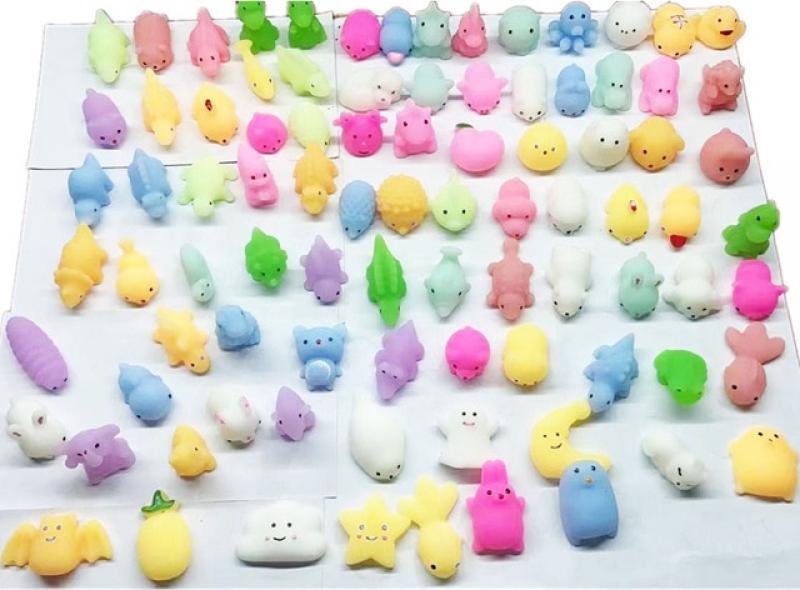 Cute Squishies Mochi Cat Animal Squishy Anti-stress Ball Squeeze Toys for Kids Adult Stress Reliever Birthday Gift for Children
