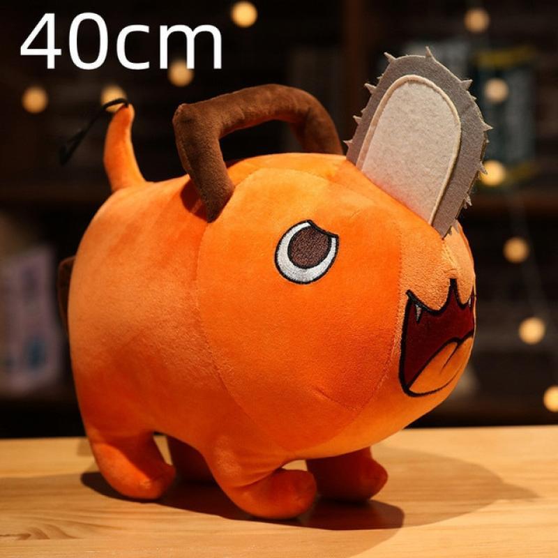 Anime Chainsaw Man Plush Pochita Denji Cosplay Headgear Helmet Doll Toy Halloween Masquerade Party Carnival Props Xmas Gift