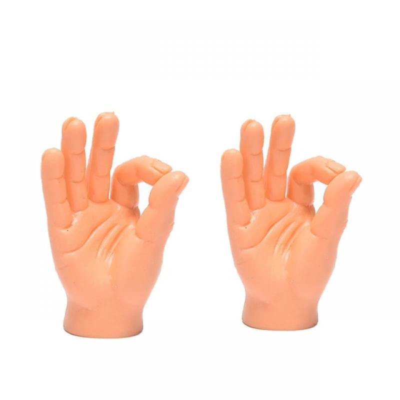 Cartoon Funny Finger Hands Set Creative Finger Toys Of Toys Around The Small Hand Model Halloween Gift Toys Hand Finger Puppets