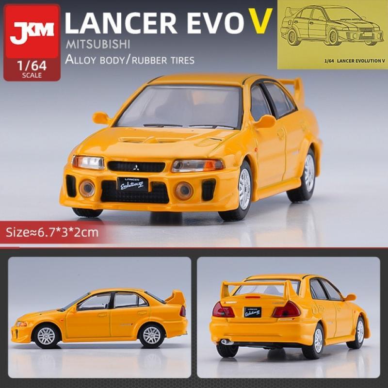 1/64 Scale JKM Mitsubishi Lancer EVO 6 5 4 Evolution VI Diecast Model Toy Alloy Cars Boys Gifts EX2000 Vehicle Kid