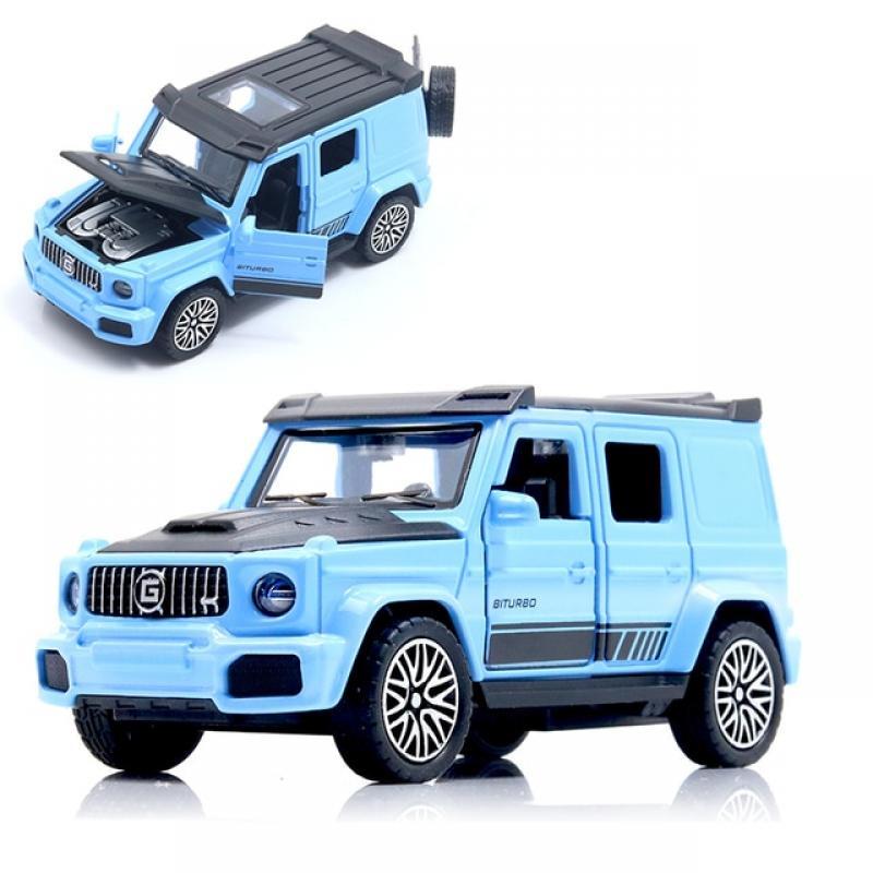 1/36 LX570 Alloy Diecasts Toy Car Models G800 Metal Off-road Vehicles  4 Doors Opened With  Pull Back Collectable Toys For Kids