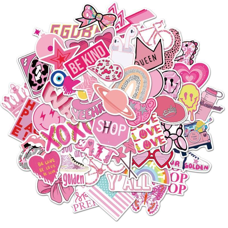 10/30/50PCSCartoon Preppy StyleGraffiti Personality Trend Guitar Decoration Sticker Water Cup Computer Suitcase StickerWholesale