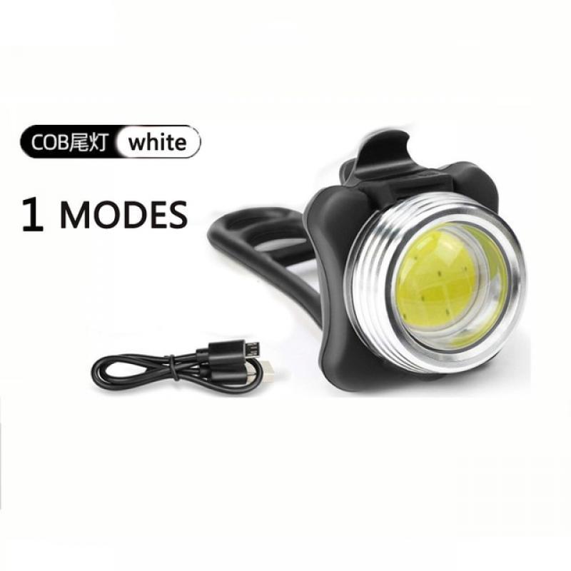 1pcs USB Rechargeable Bike Light ,Super Bright Front Headlight and Rear LED Bicycle Light,650mah ,4 Light Mode Options