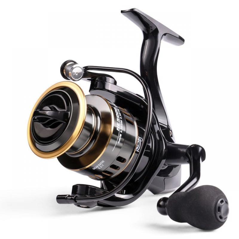 New Hot Fishing Reel HE500-7000 Spinning Reel Metal Spare Spool Saltwater Reel Fishing Accessories Carp Reel Fishing Tools