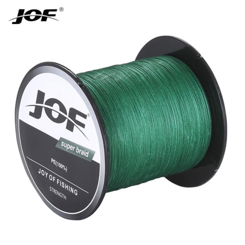 JOF 4 Strands Braided Fishing Line Multifilament 300M 500M 1000M Carp Fishing Japanese Braided Wire Fishing Accessories Pe Line