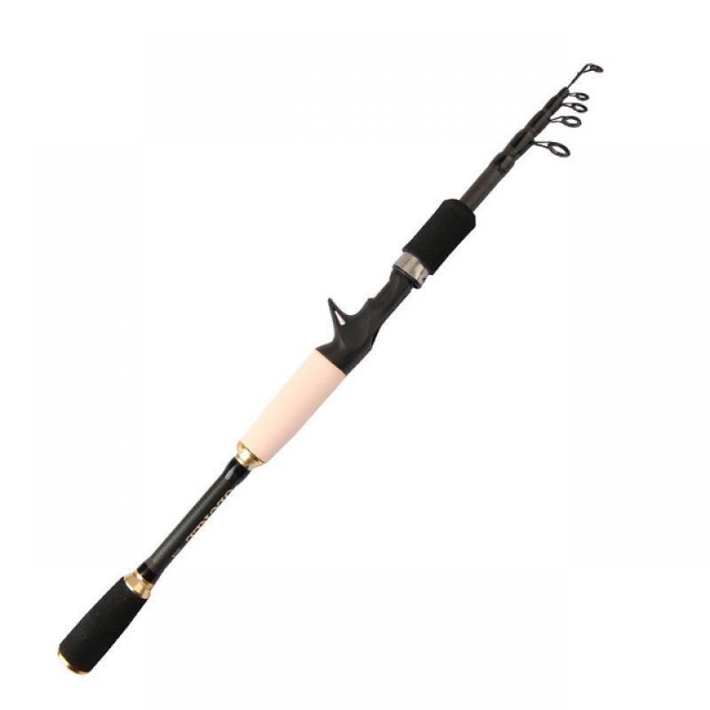 1.8m 2.1m 2.4m 2.7m M Power Spinning Fishing Rod Telescopic Casting Rod Carp Rod Lure Bass Fishing Pole for Freshwater Fishing