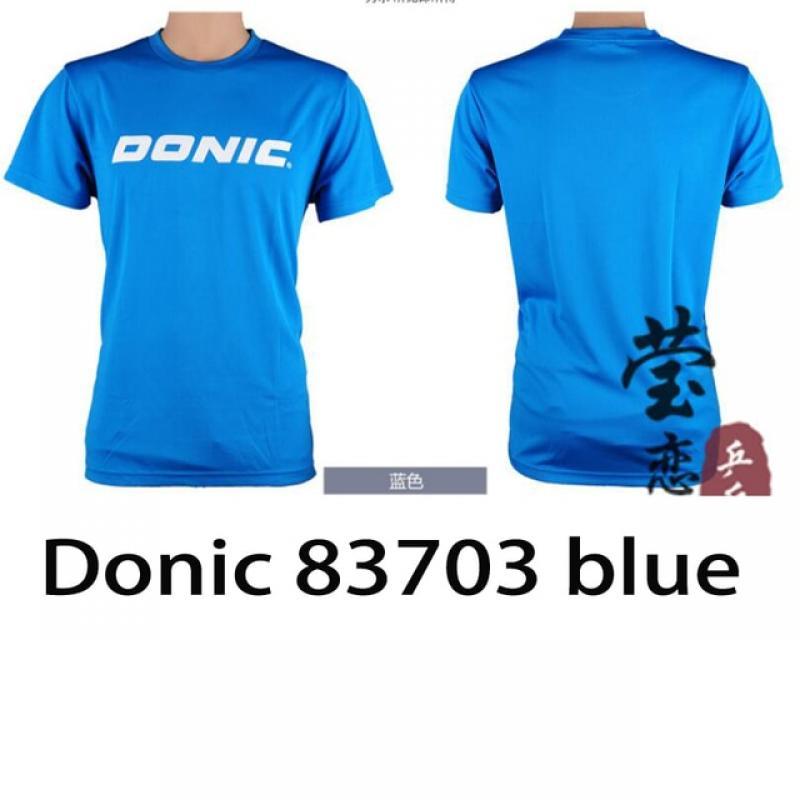 Original Donic table tennis t-shirt unisex for table tennis racket ping pong game