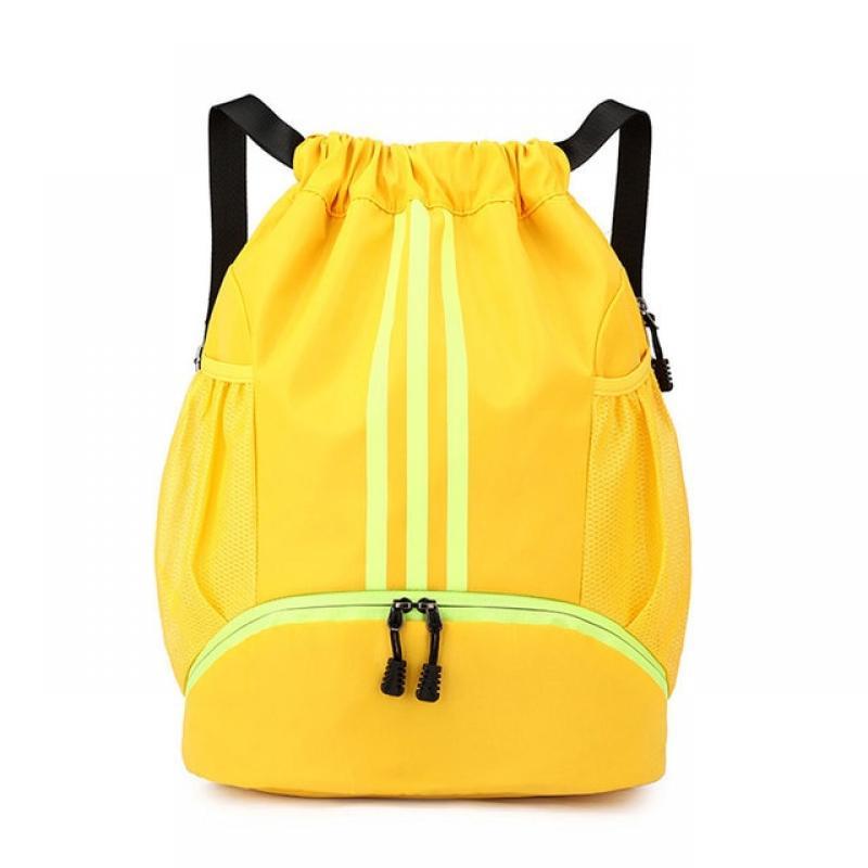 YIXIAO Women Men Basketball Backpack Outdoor Soccer Football Fitness Storage Bags Ball Training Drawstring Sports Knapsack