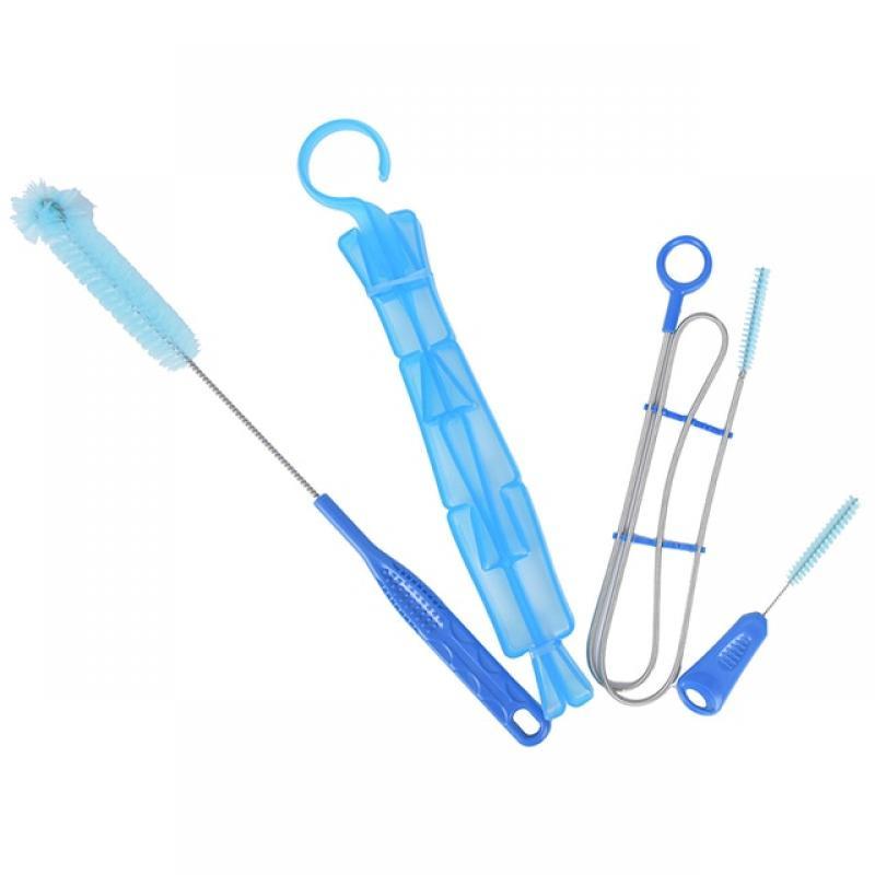 4pcs/set Water Hydration Bladder Tube Cleaner Brushes Tube Cleaning Kit Water Bladder Bag Cleaning Tube Hose Sucker Brushes