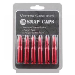 Vector Optics 9mm Snap Caps .300 .223 12GA Caliber Cartridge Bore Sighter For Training Tactical Metal 7.62 Round Bullet Snap Cap